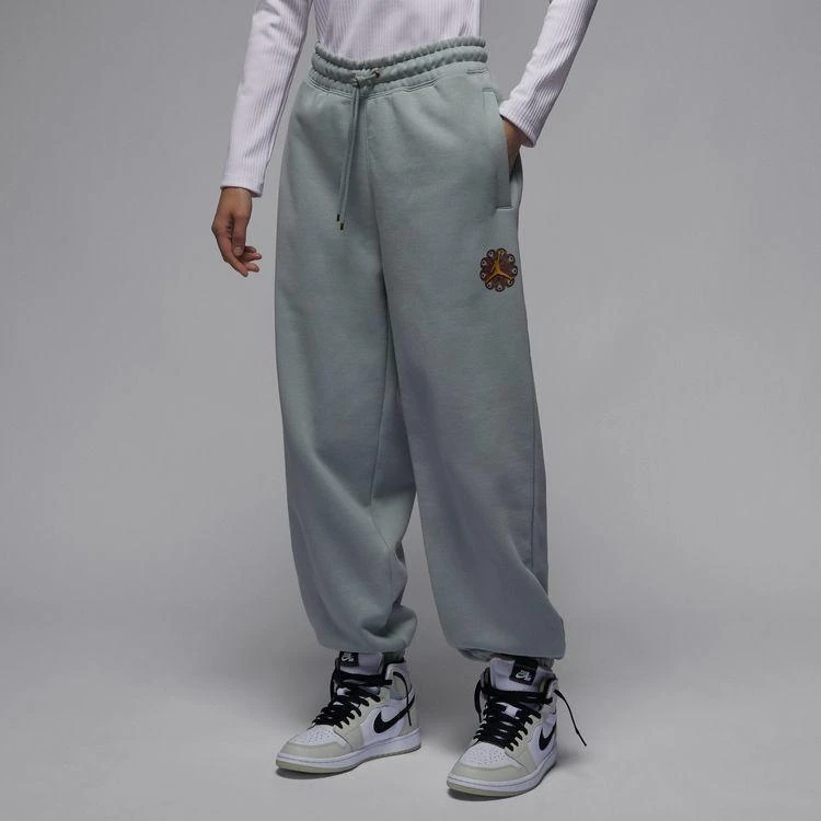 NIKE/耐克女子运动卫裤AIR JORDAN龙年CNY限定加厚卫裤FZ6451-046