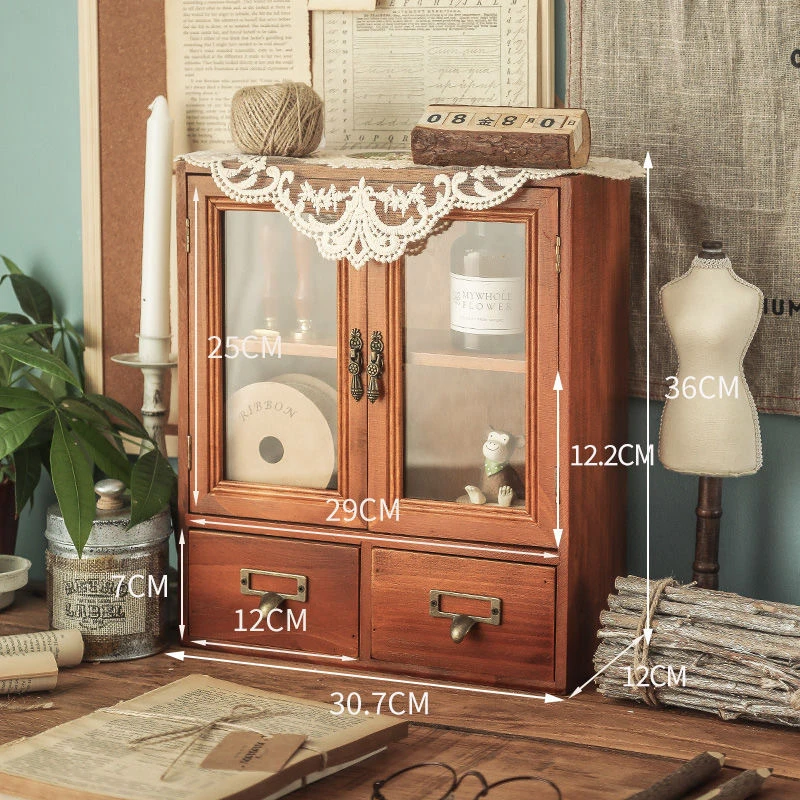 CG010（邱师傅）木制桌面收纳柜茶柜