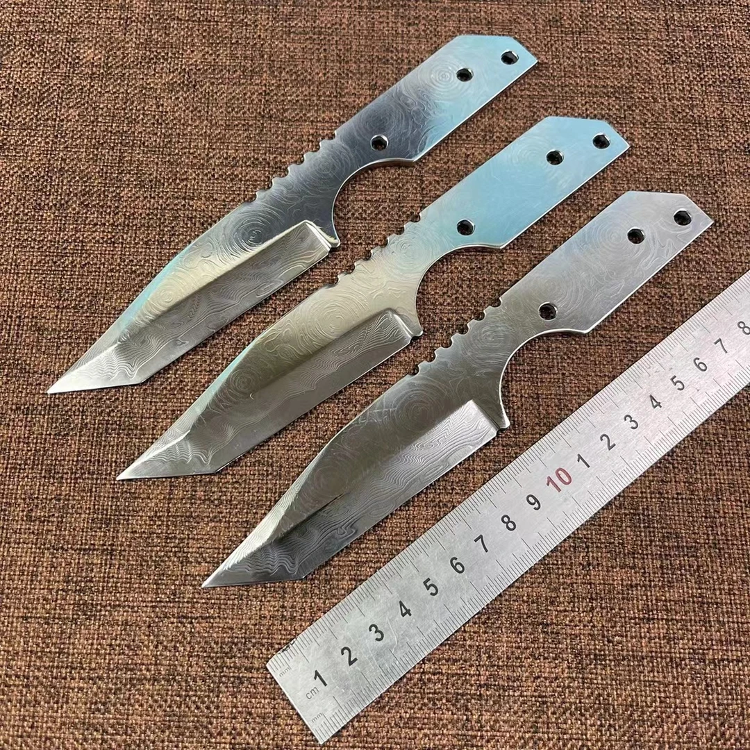 【钢胚不开刃】大马士革钢不开刃（非刀具）