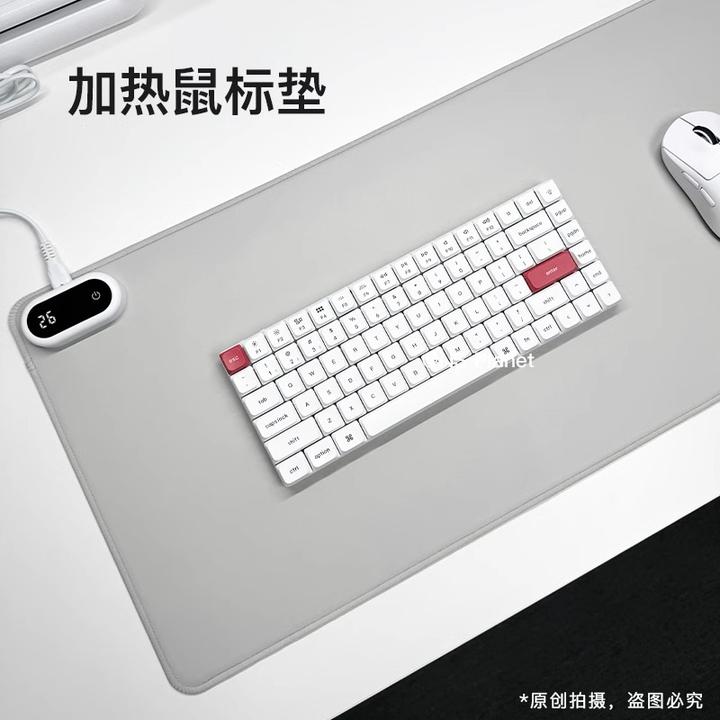 NS加热鼠标垫超大号发热暖桌垫办公室冬季暖手桌垫防水恒温加热垫