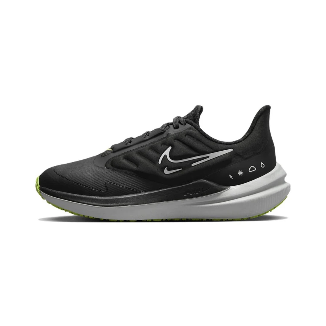 NIKE/耐克女款 WINFLOSHIELD 黑色拒水跑步鞋冬季 DM1104001
