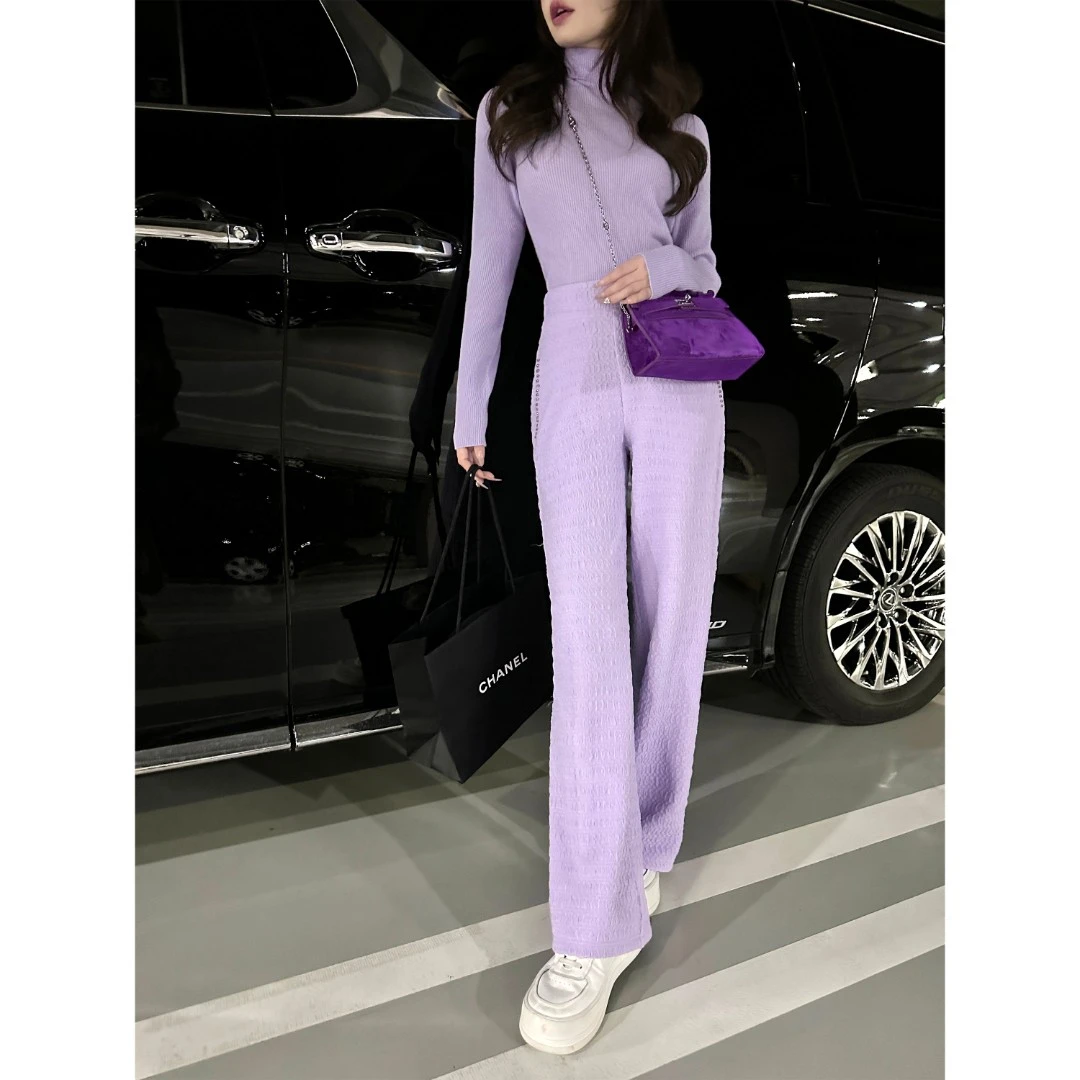 余潇潇【甜心裤】多色百搭直筒舒适休闲裤