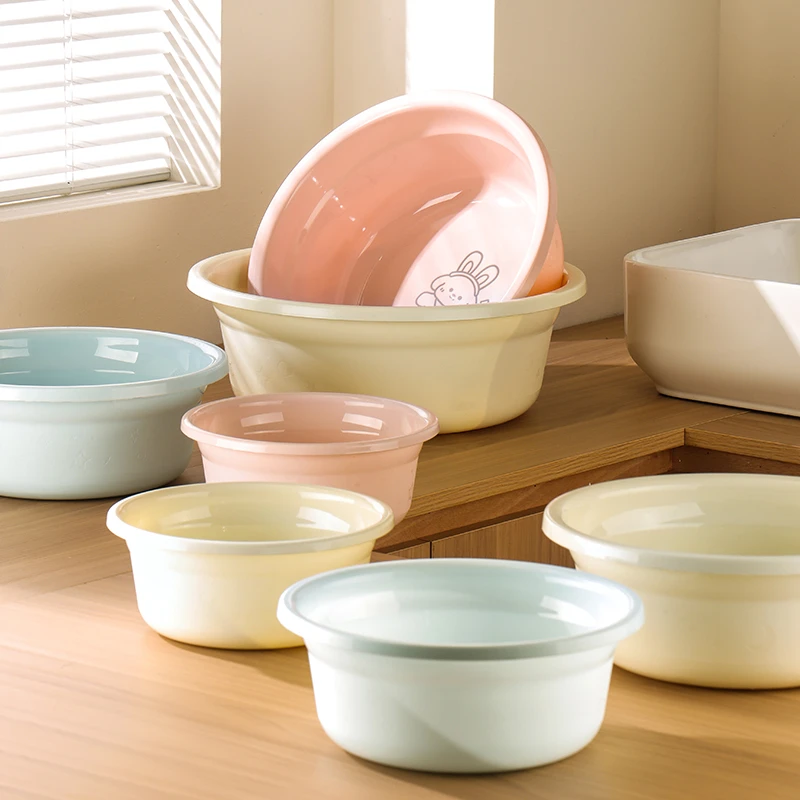 加厚宿舍水盆大号塑料盆子加厚洗衣衣服洗脚小婴儿学生洗菜洗脸盆