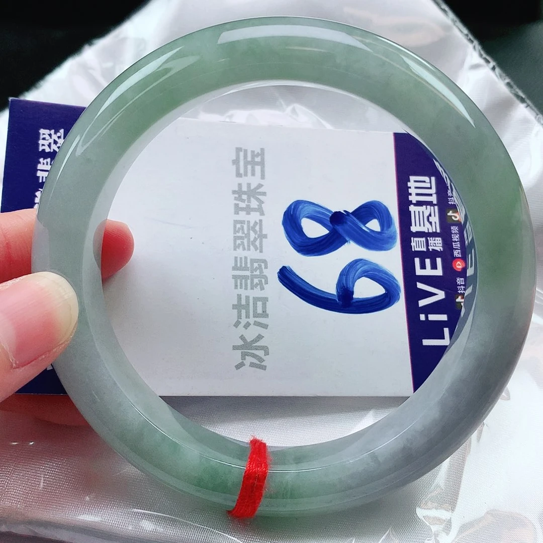 翡翠手镯未镶嵌缅甸天然a货翡翠手镯