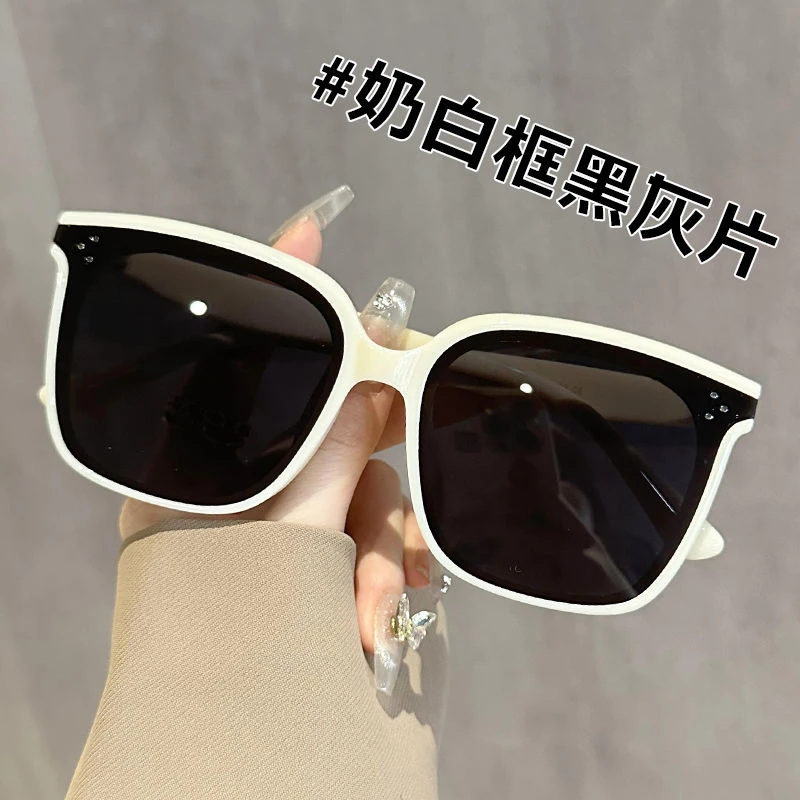 韩版复古大框黑框眼镜网红街拍时尚遮阳太阳镜大脸显瘦偏光墨镜潮