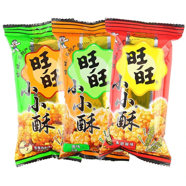 【10/20袋装】旺旺小小酥原味葱香鸡肉味膨化食品零食小吃正品