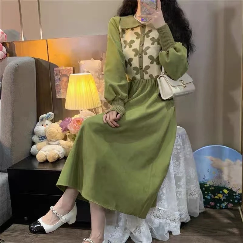 【断码】时尚百搭连衣裙A737（100-125斤均码）