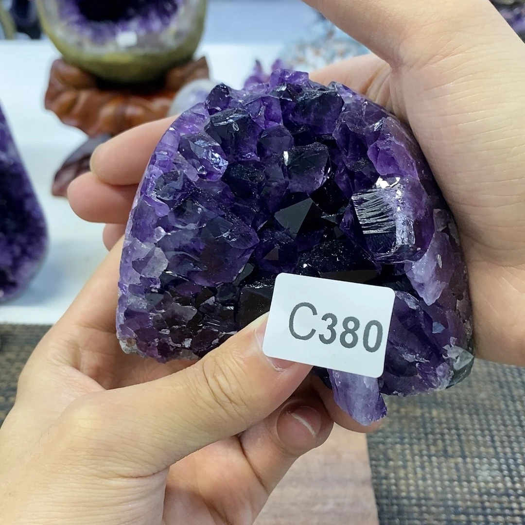 紫晶摆件摆件未镶嵌