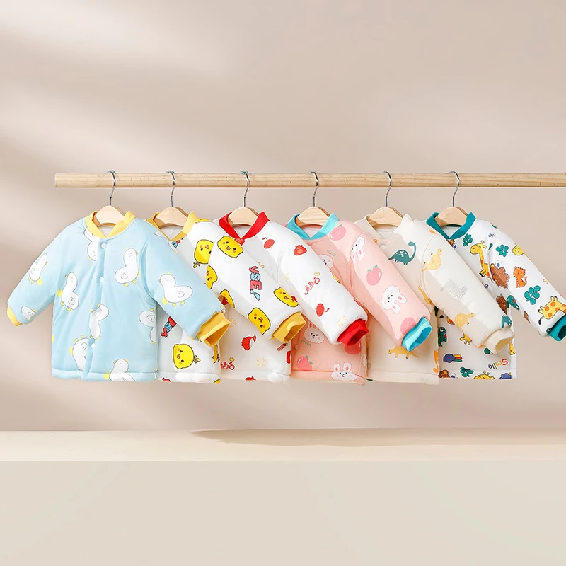 儿童衣服冬季棉服女童棉衣秋冬款男童冬装棉袄外套婴宝宝上装加厚