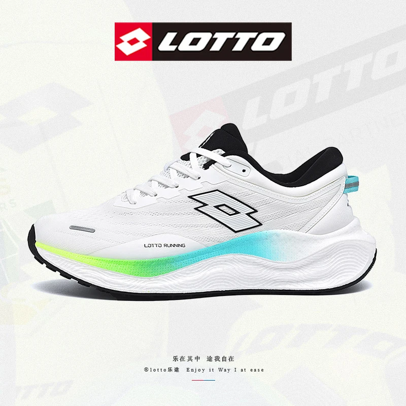 LOTTO/乐途运动鞋情侣款2025秋冬新款舒适百搭缓震跑鞋网面鞋
