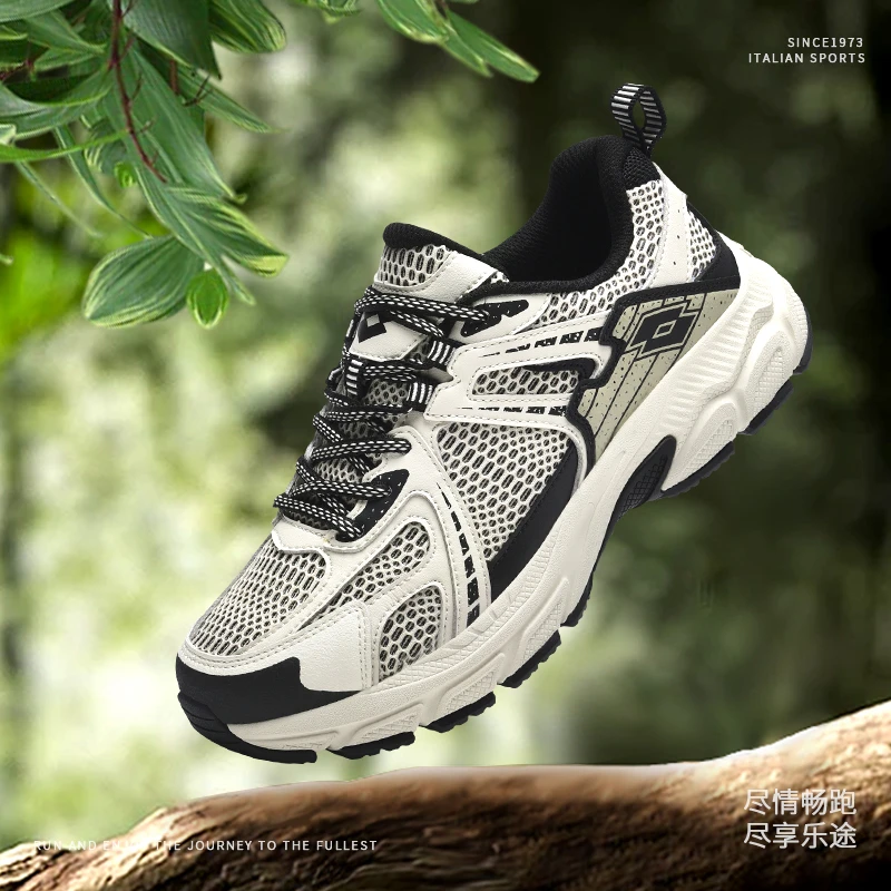 LOTTO/乐途登山鞋25秋季新款户外情侣款轻便减震透气舒适网面鞋