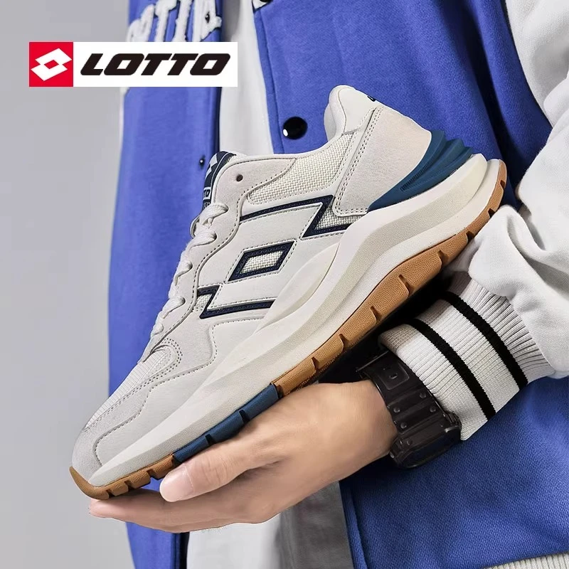 LOTTO/乐途 2023冬季新款通勤老爹鞋男女款复古增高休闲潮运动鞋