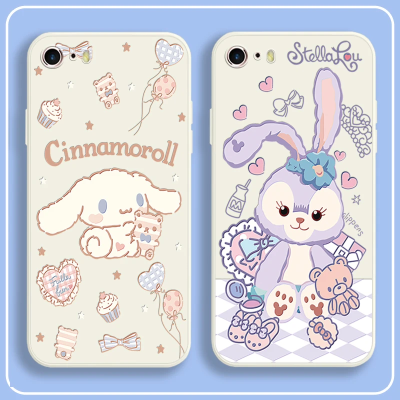 玉桂狗iPhone5s苹果5s/se手机壳星黛露pg5防摔可爱女软套卡通ip5s