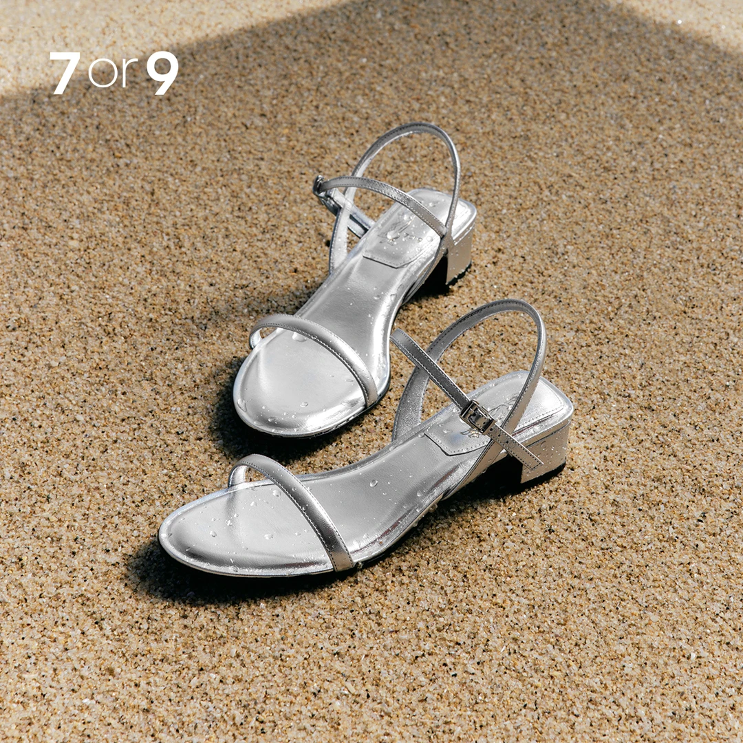 7or9黑天鹅&银山草&蓝靛花&弗洛伊德 露趾凉鞋女舒适粗跟百搭时尚