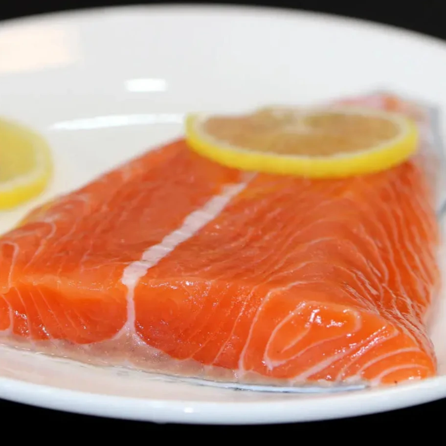 新西兰【冰鲜帝王鲑】三文鱼鱼尾净肉（去皮去褐色肉）500克起