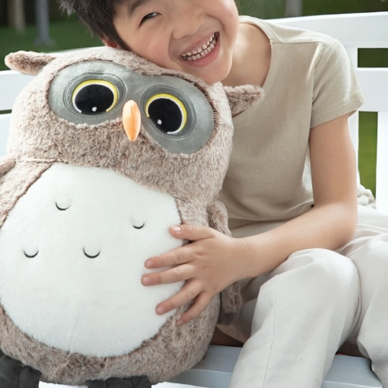 猫头鹰毛绒玩具公仔可爱玩偶摆件儿童礼物女生睡觉陪伴生日礼物