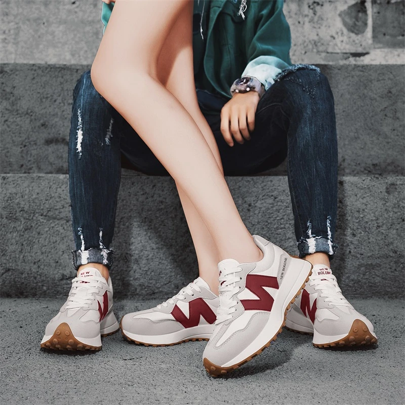 新百伦运动鞋情侣鞋阿甘鞋327小蛮腰老爹鞋子2024官方正品女鞋子
