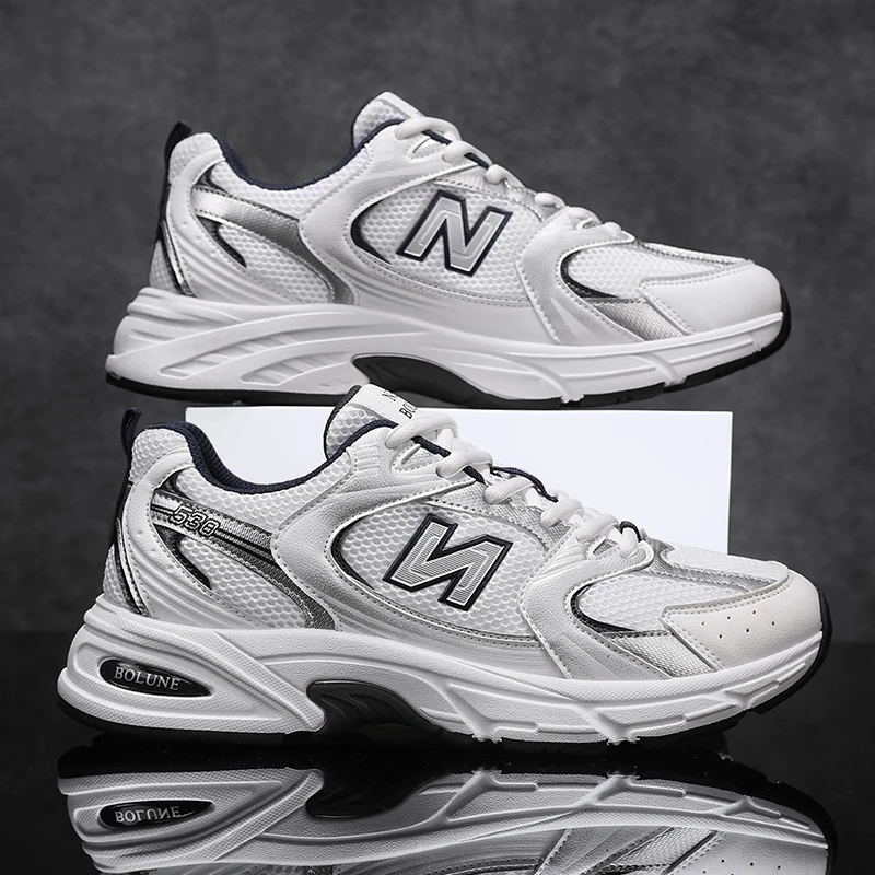 NEW BOLUNE/新百伦情侣老爹鞋夏季透气跑步百搭运动鞋
