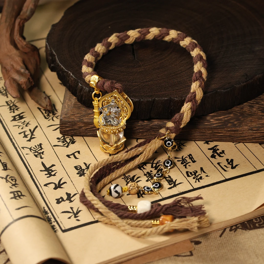 壹加林妹妹 | 玛瑙文殊牙牙挂件多样性发一