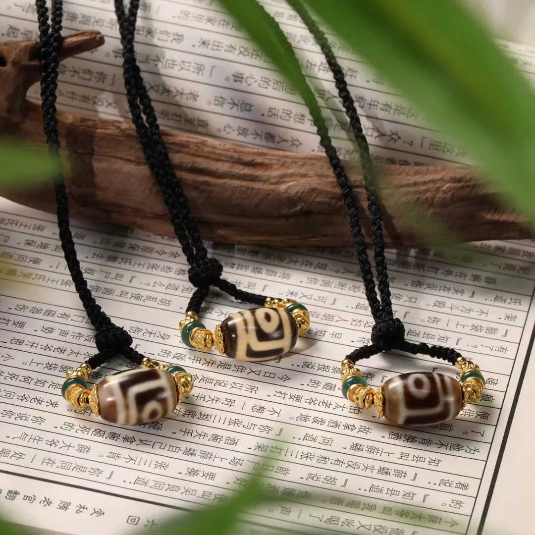 壹加 | 玛瑙达洛地门二眼横款锁骨链多样性发其一