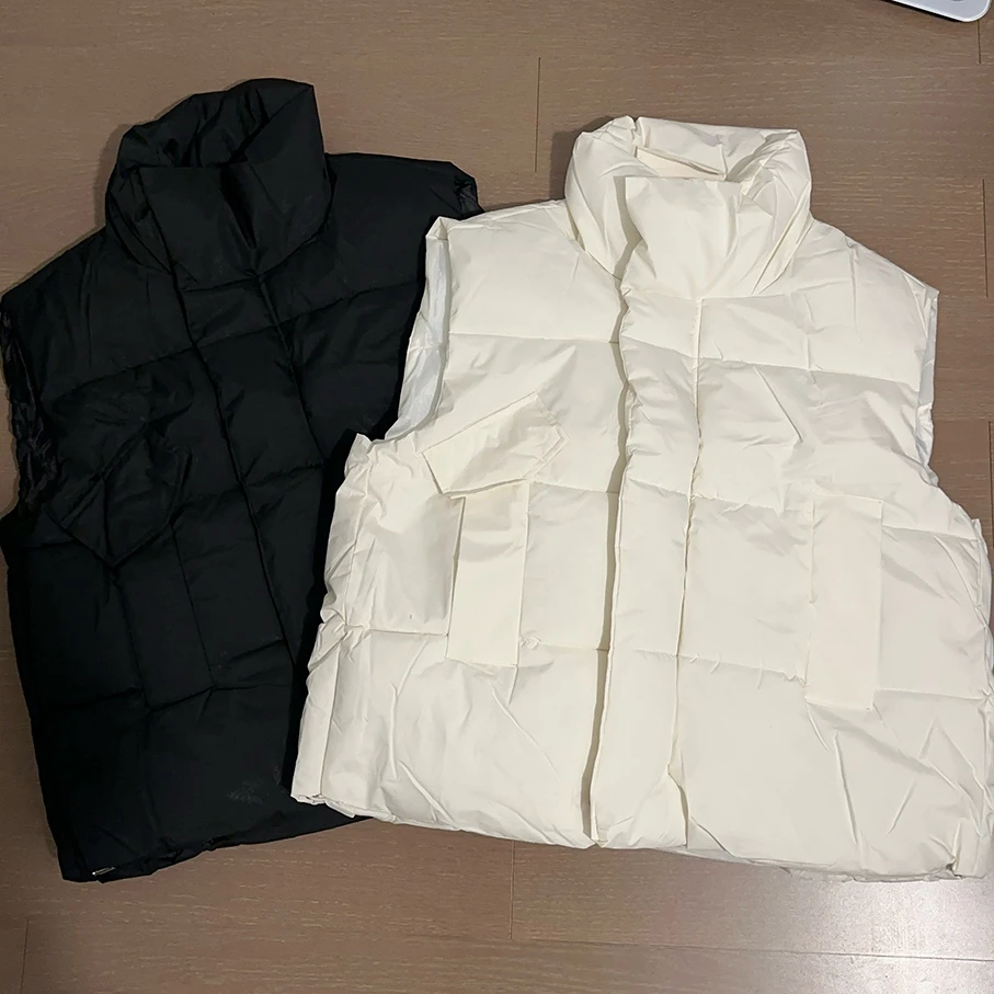 「冬天的第一件棉马甲」短款立领设计超韩！！#66011