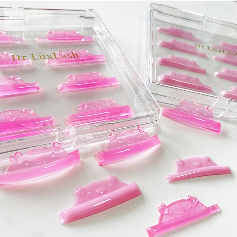 免胶水自粘角蛋白翘睫术硅胶垫片烫睫毛模具美容院专用工具翘睫毛