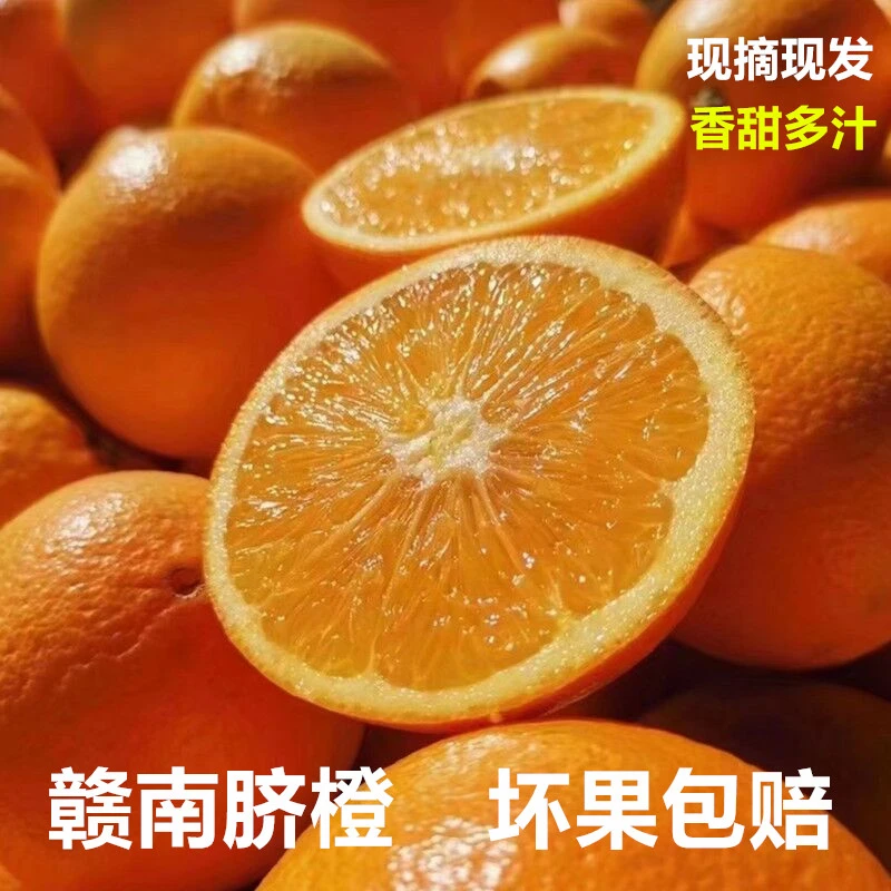 江西赣南脐橙新鲜10斤孕妇水果正宗赣州寻乌甜橙高山手剥橙子5斤