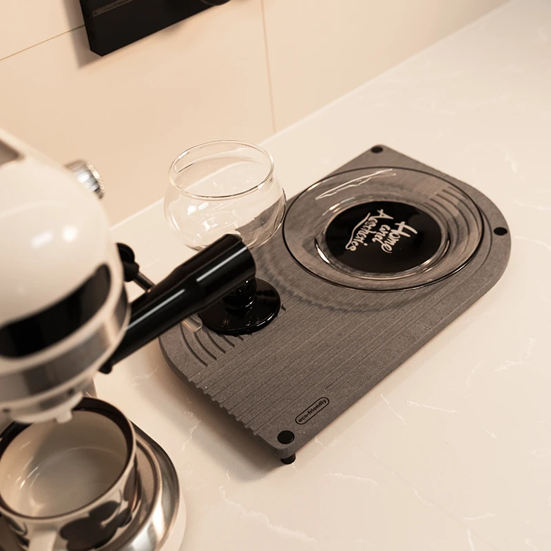 诧寂风硅藻泥硬垫速干吸水置物架杯垫沥水垫防溅水厨房吧台洗手台