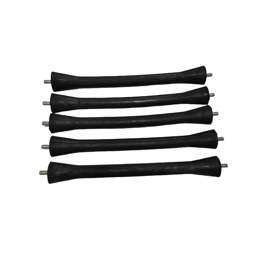 摇摆筛拧螺丝优质拉簧橡胶棒弹簧420-450㎜摇摆筛发泡胶条带螺丝