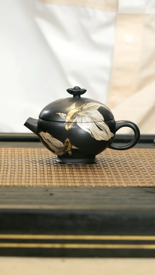 【闪购商品】紫砂茶壶19燕窝盅 黑料