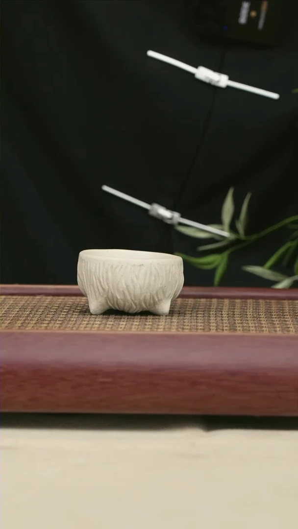 【闪购商品】紫砂茶壶8白猫主人杯