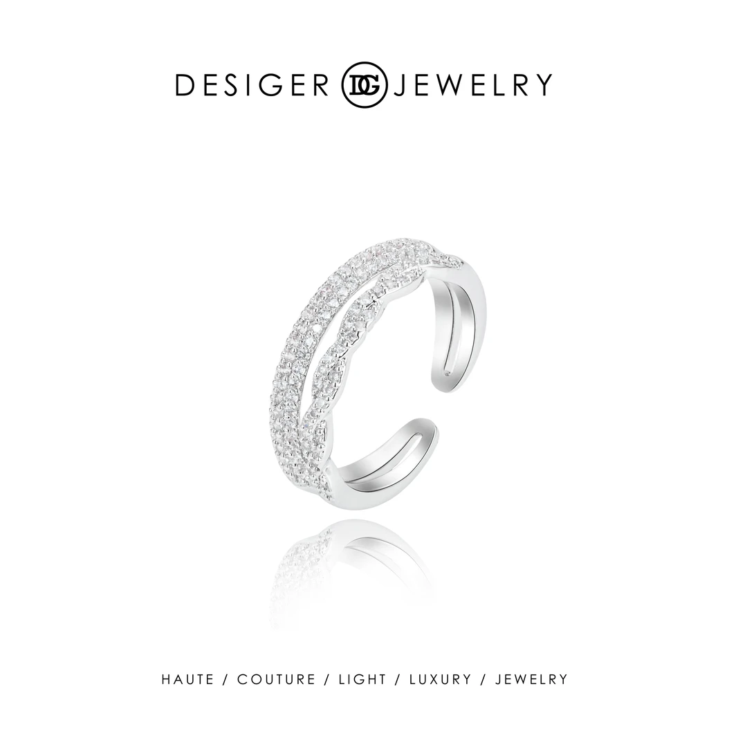 【星尘律动】desiger设计师款个性戒指F0124