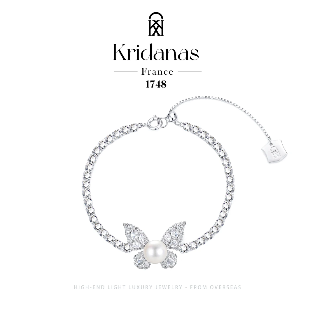 【露水蝶舞】Kridanas设计师款 蝴蝶手链F1350