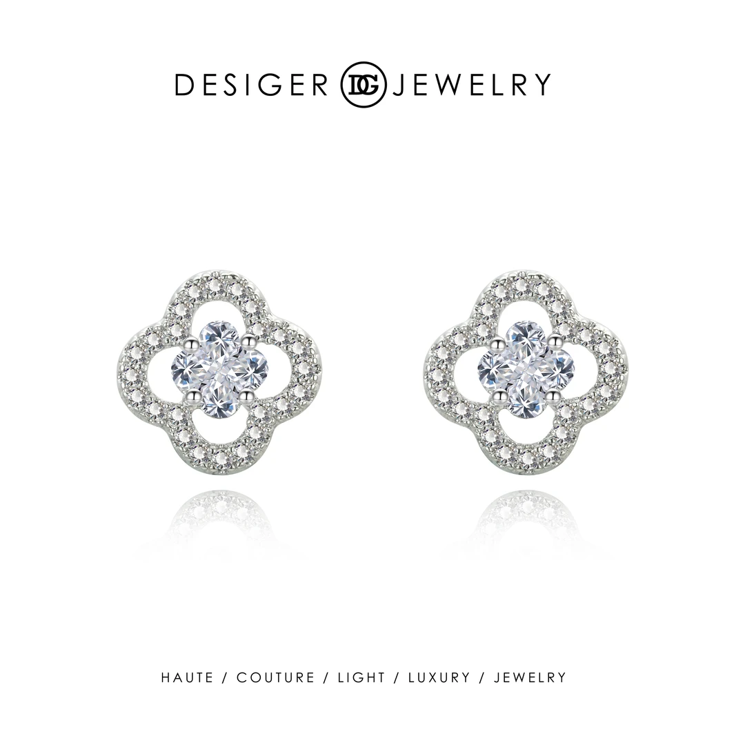 【四叶童话】DESIGER设计师款轻奢耳钉 F1722