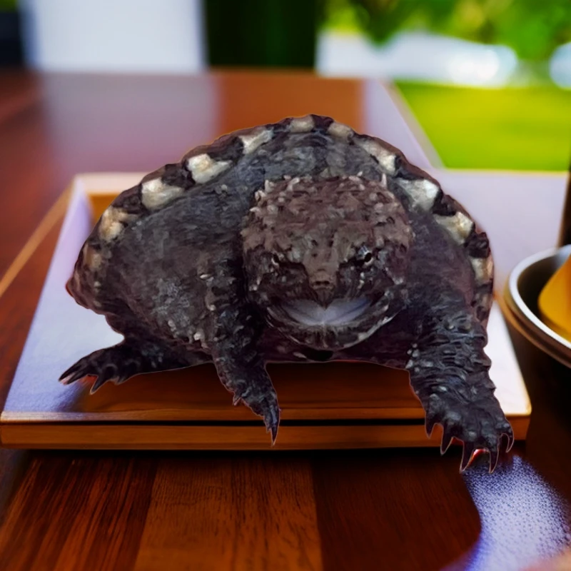 人工繁殖爆刺鳄龟《直播挑选专拍》默认下单为龟粮