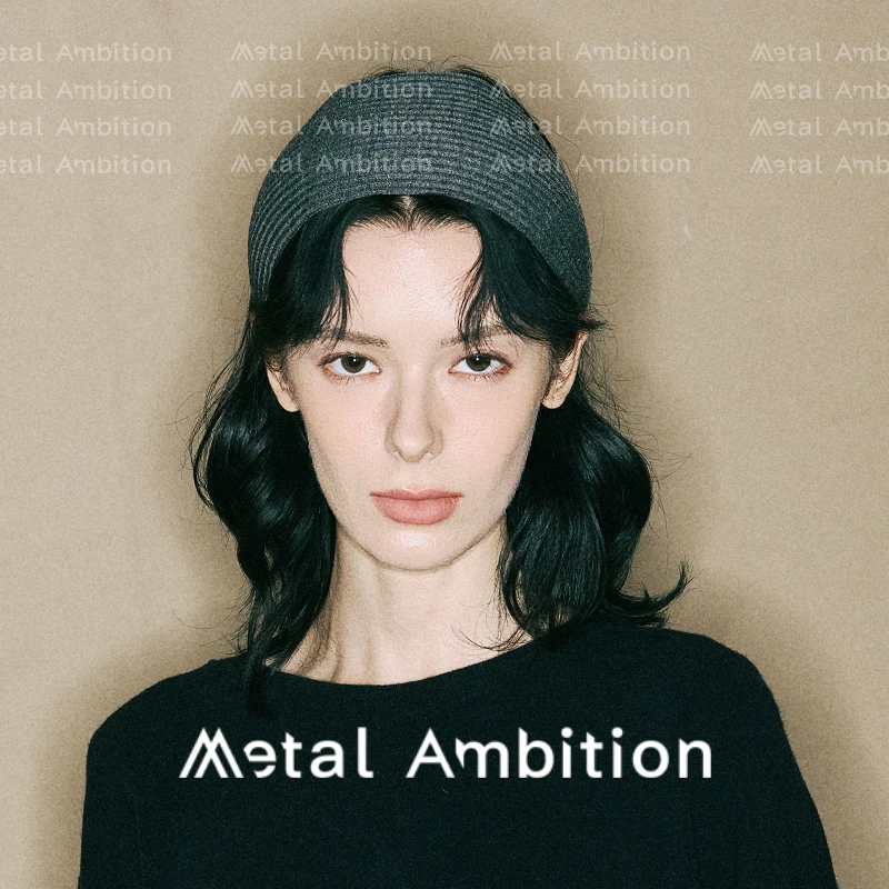 金属野心棉布发带高颅顶发箍发饰易梦玲同款宽边秋冬韩系