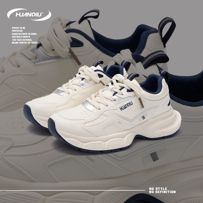 环球厚底老爹鞋男2025新款春季高颜值舒适潮流运动百搭轻便休闲鞋