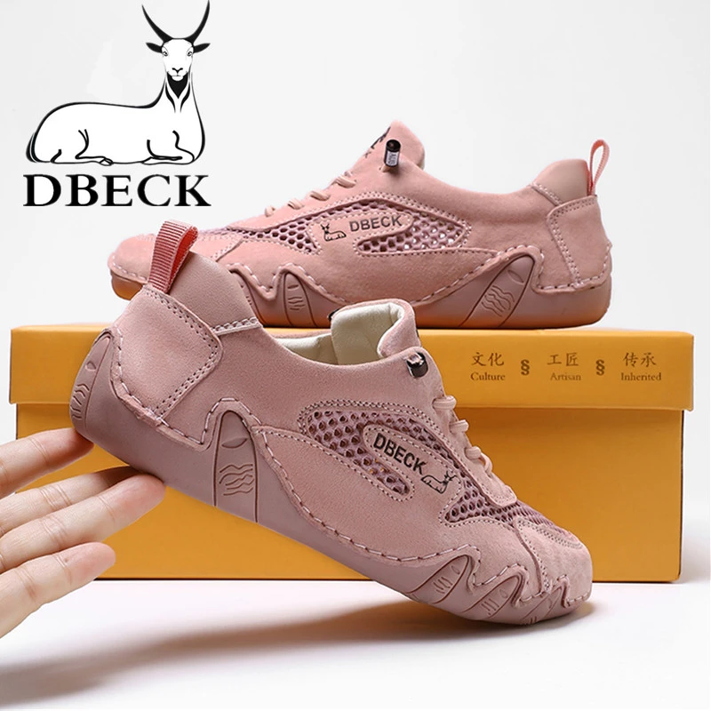 公羊联盟女鞋2024新款爆款夏季透气女士运动皮鞋中老年妈妈凉鞋女