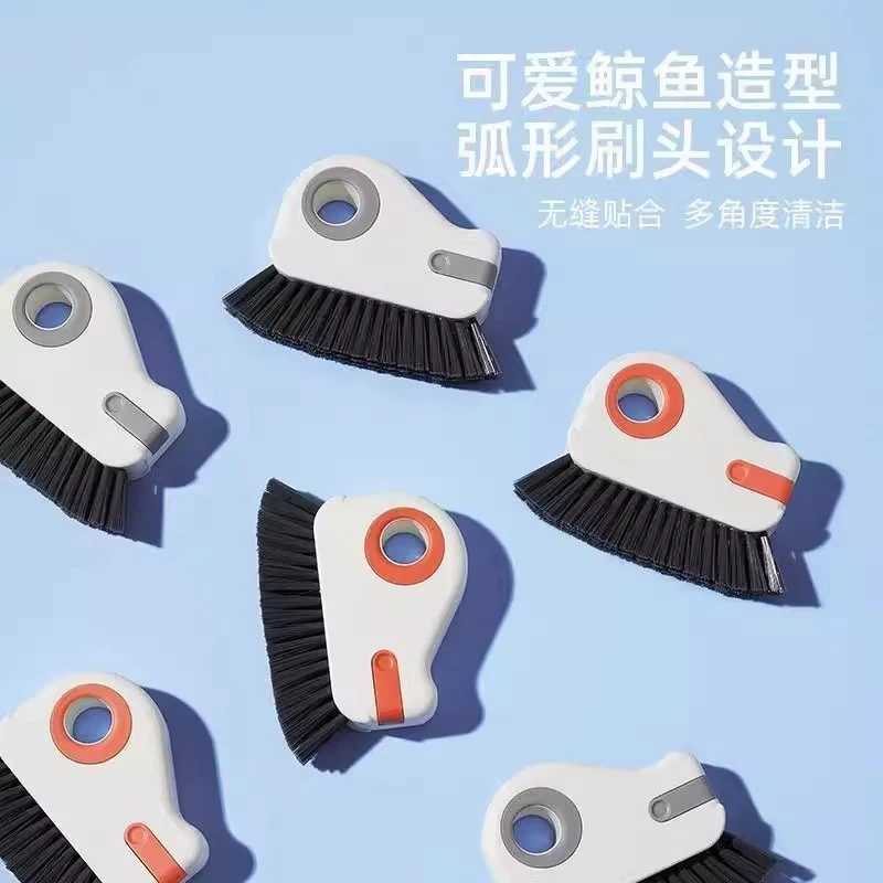 新款二合一凹槽清洁刷缝隙刷家用刷子窗缝门缝槽沟大扫除清理好物