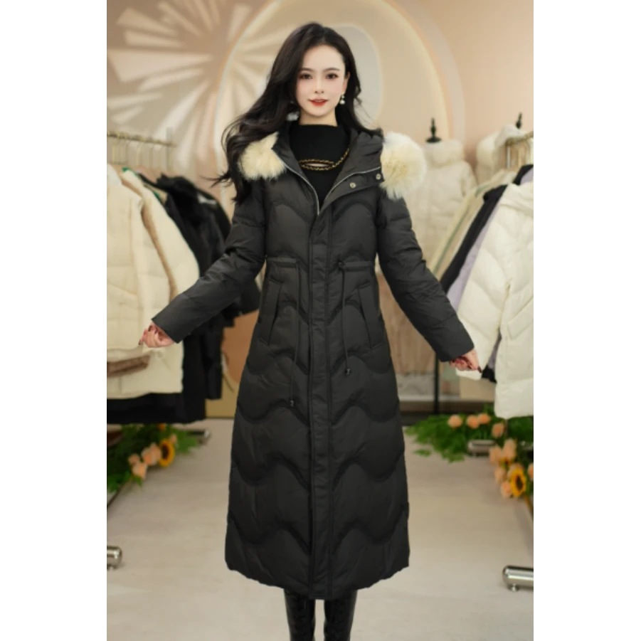 【小师妹】雪雕旗下享依巢 毛领新款高端羽绒服 DYX413/AP