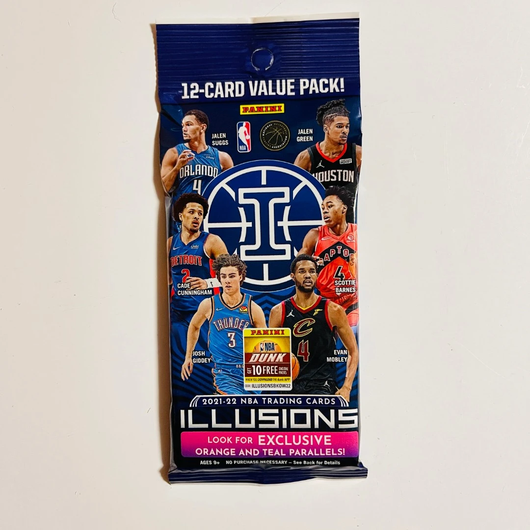【拆包】21-22 Panini Illusions 幻想球星卡盲盒