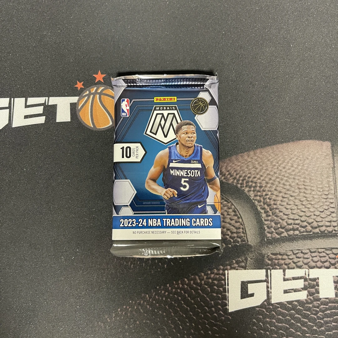 【拆盒拆包】23-24 Panini马赛克Mega 球星卡盲盒