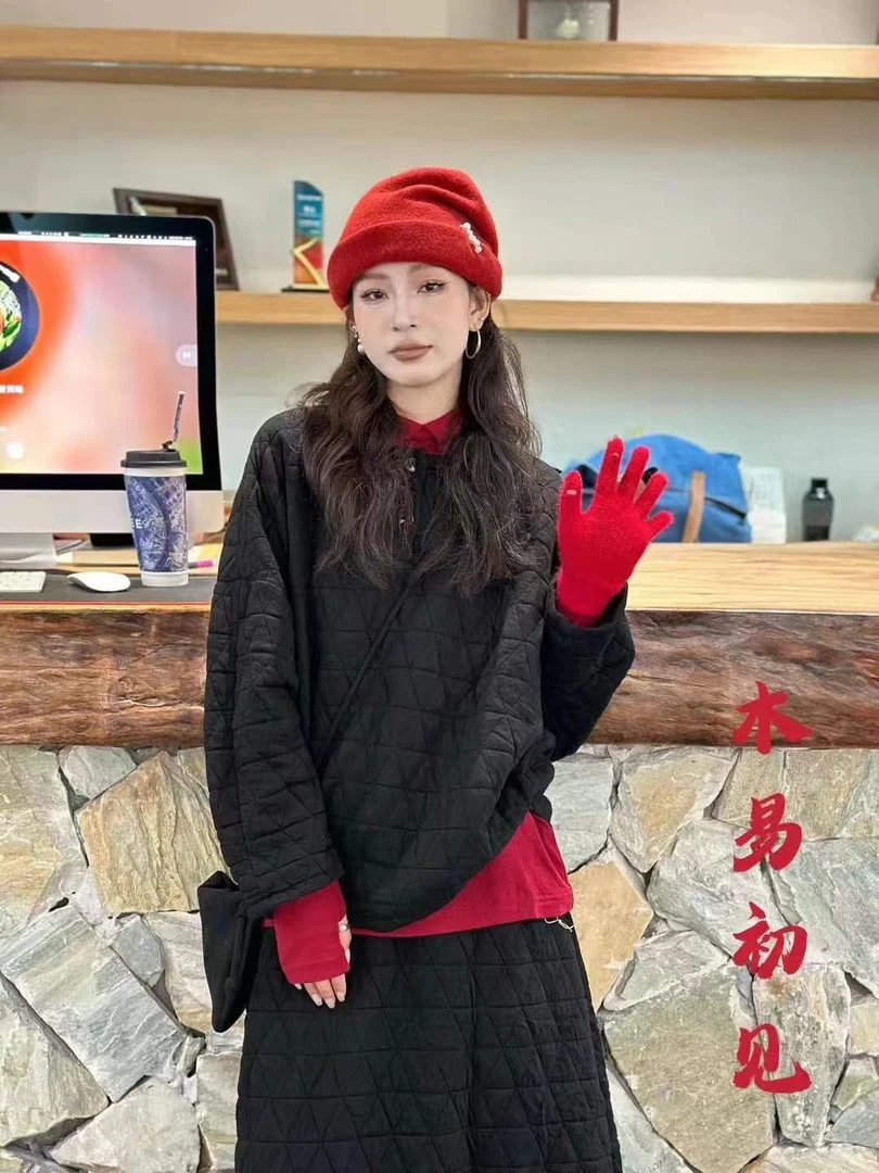 （特~新款欧货卫衣86018）小众时尚设计感百搭休闲简约风卫衣