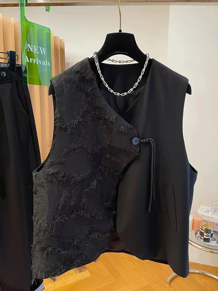 【PINGJIE】2025新款马甲88177）时尚休闲潮流舒适百搭洋气马甲