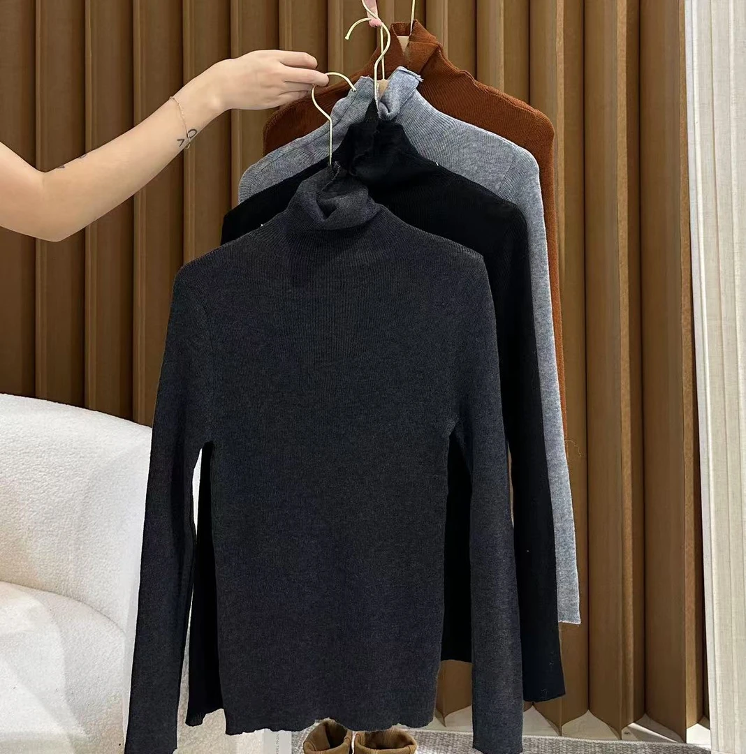 【PINGJIE】2025新款毛衣打底7744）时尚休闲潮流舒适百搭洋气打底衫