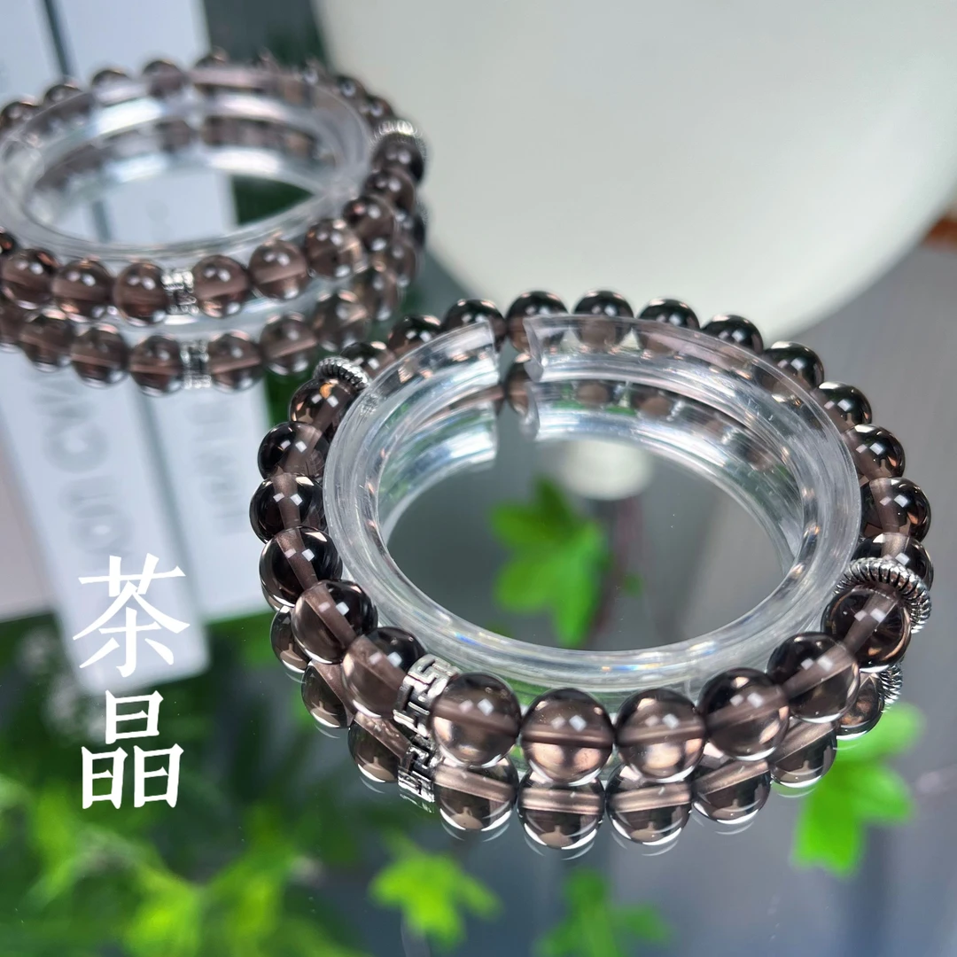 【十六珠宝】拒绝内耗｜茶晶8mm设计款SC165多样性发一