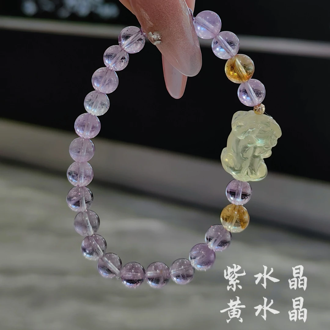 【十六珠宝】金御满糖｜紫水晶6mm设计款FX610多样性发一