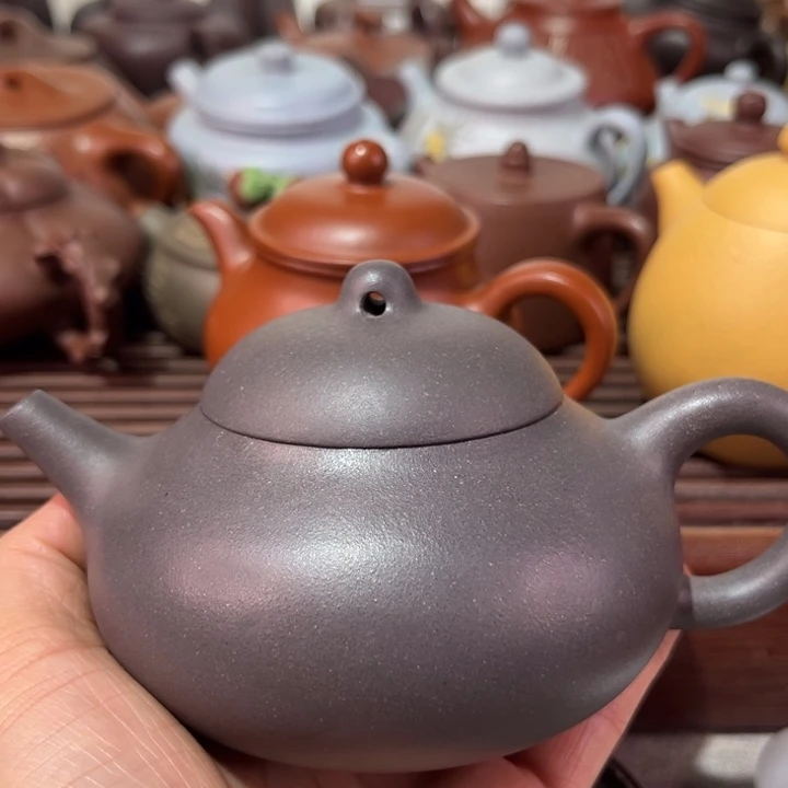 紫砂茶壶轻微瑕疵壶