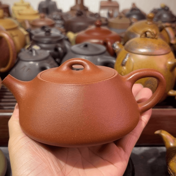 紫砂茶壶轻微瑕疵壶