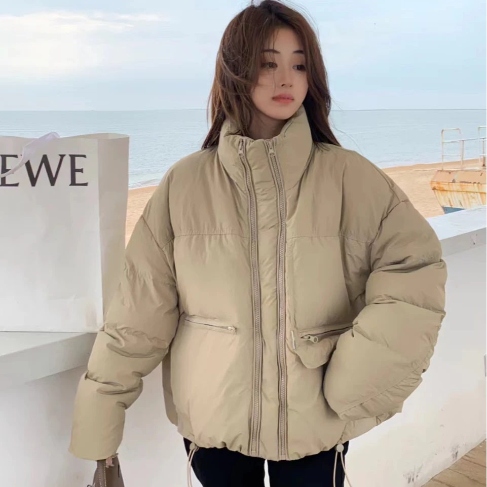 2311 90羽绒服女2025新款加厚潮牌冬季款外套韩版宽松